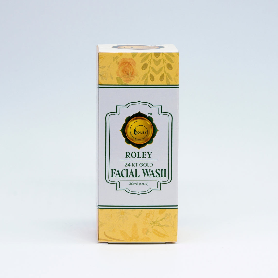 Roley 24 KT gold Facial Wash